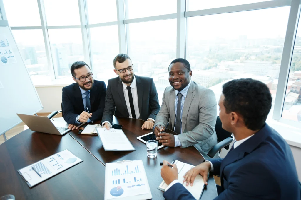 business investment deals and successful negotiation