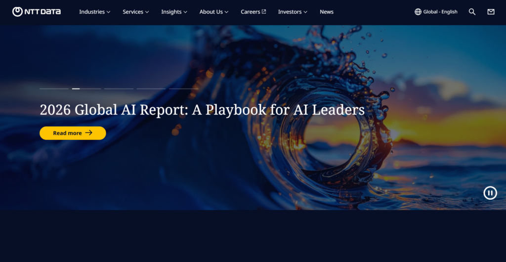 Generative AI Consulting Companies: NTT DATA
