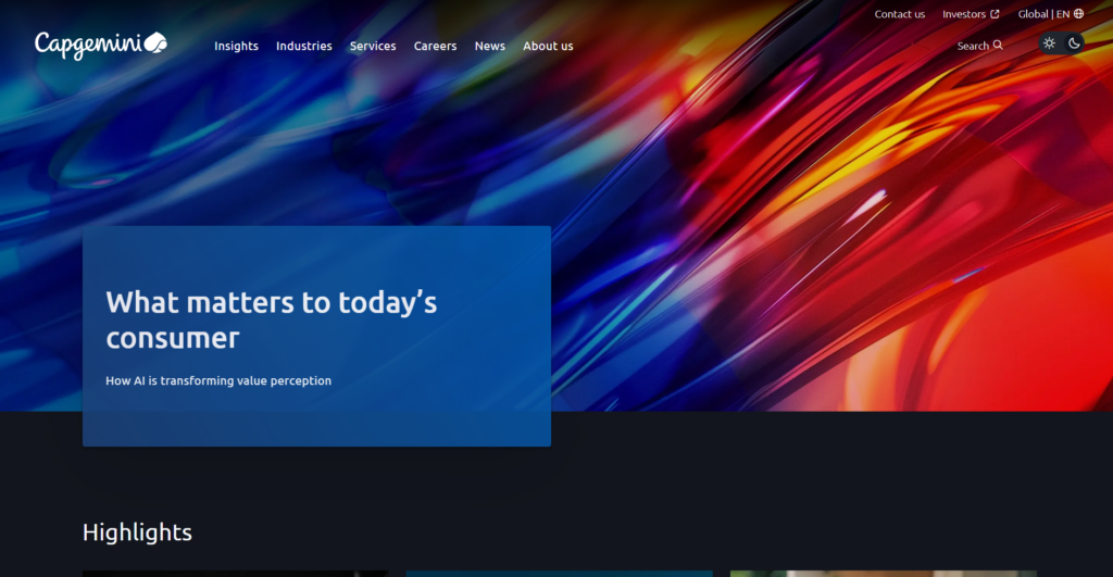 Generative AI Consulting Companies: Capgemini