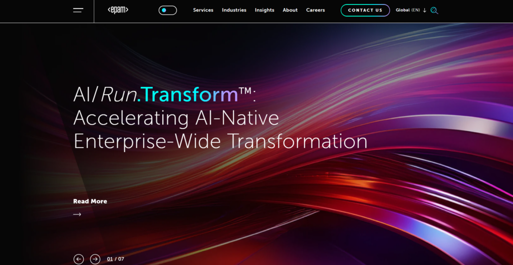 Generative AI Consulting Companies: EPAM Systems