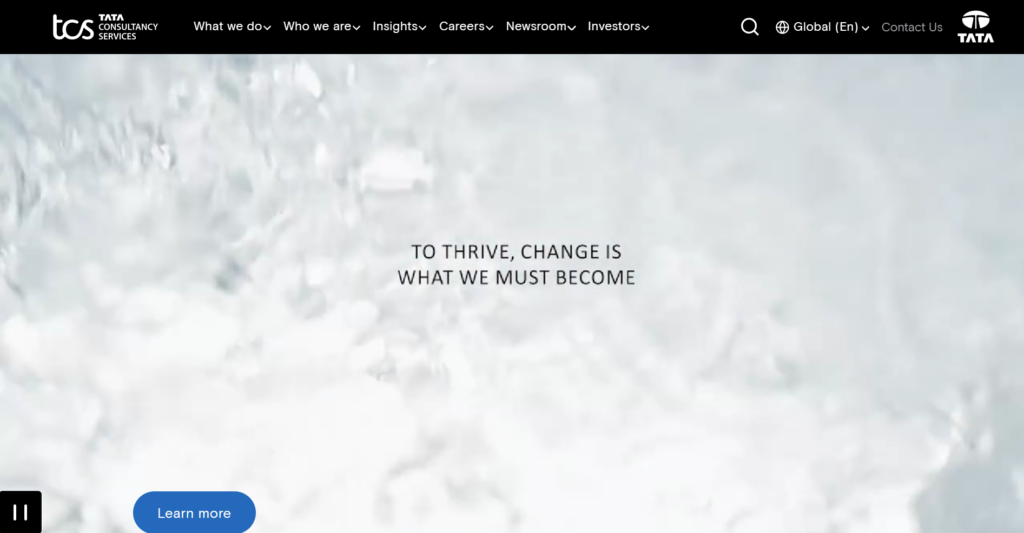 Generative AI Consulting Companies: Tata Consultancy Services (TCS)