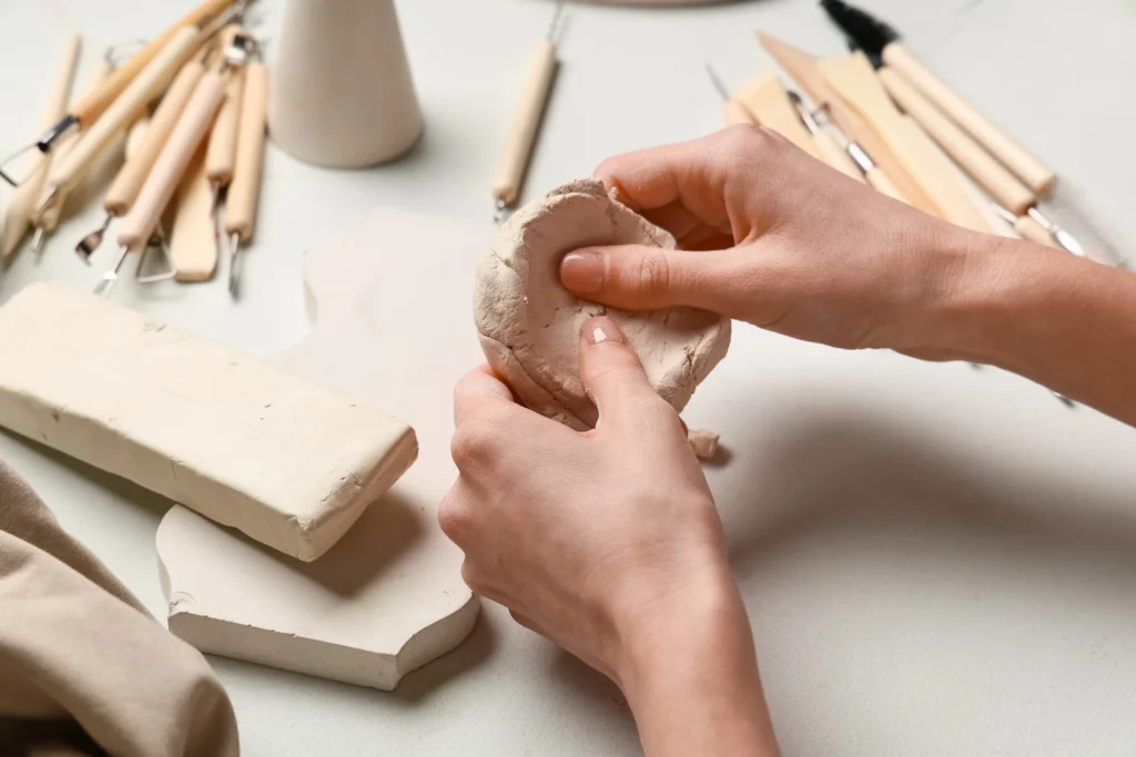 entrepreneur working on craft business model