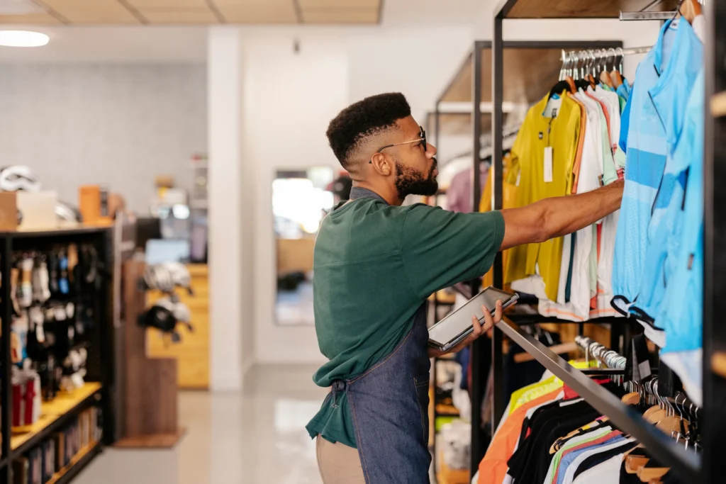 how to showcase products: retail store display