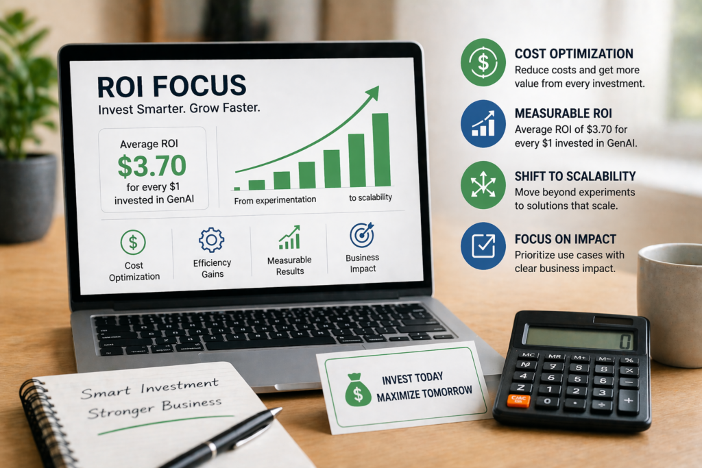 generative AI trends and ROI focus